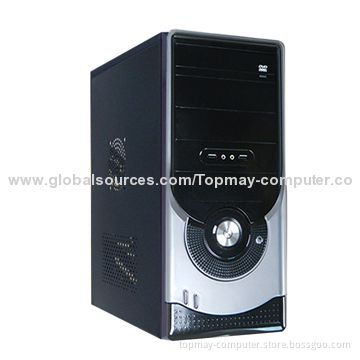 ATX Desktop Computer Case, Made of 0.4mm SECC, Hardware Sized 332 x 180 x 412mm